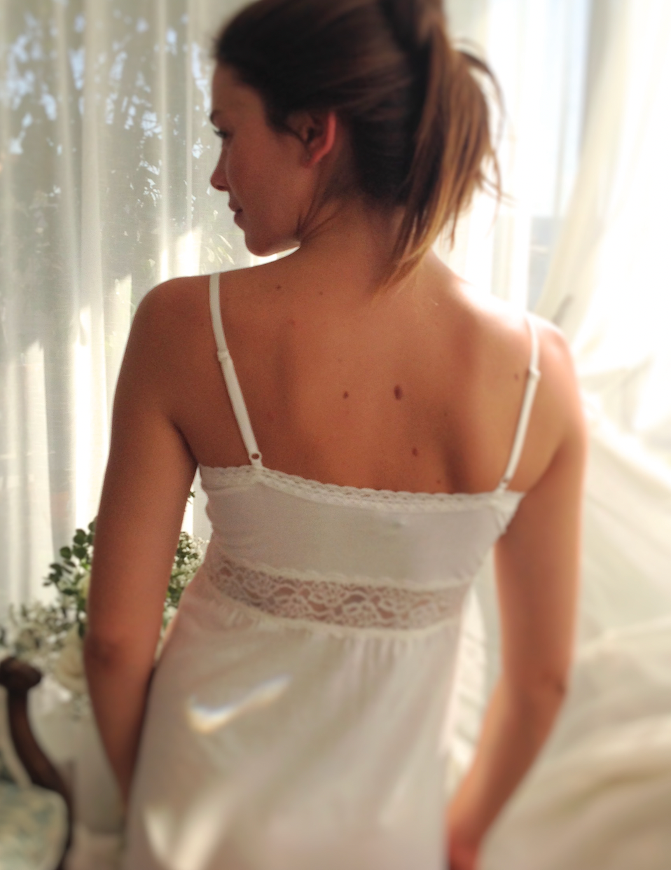 CAMISA SOFÍA CREMA