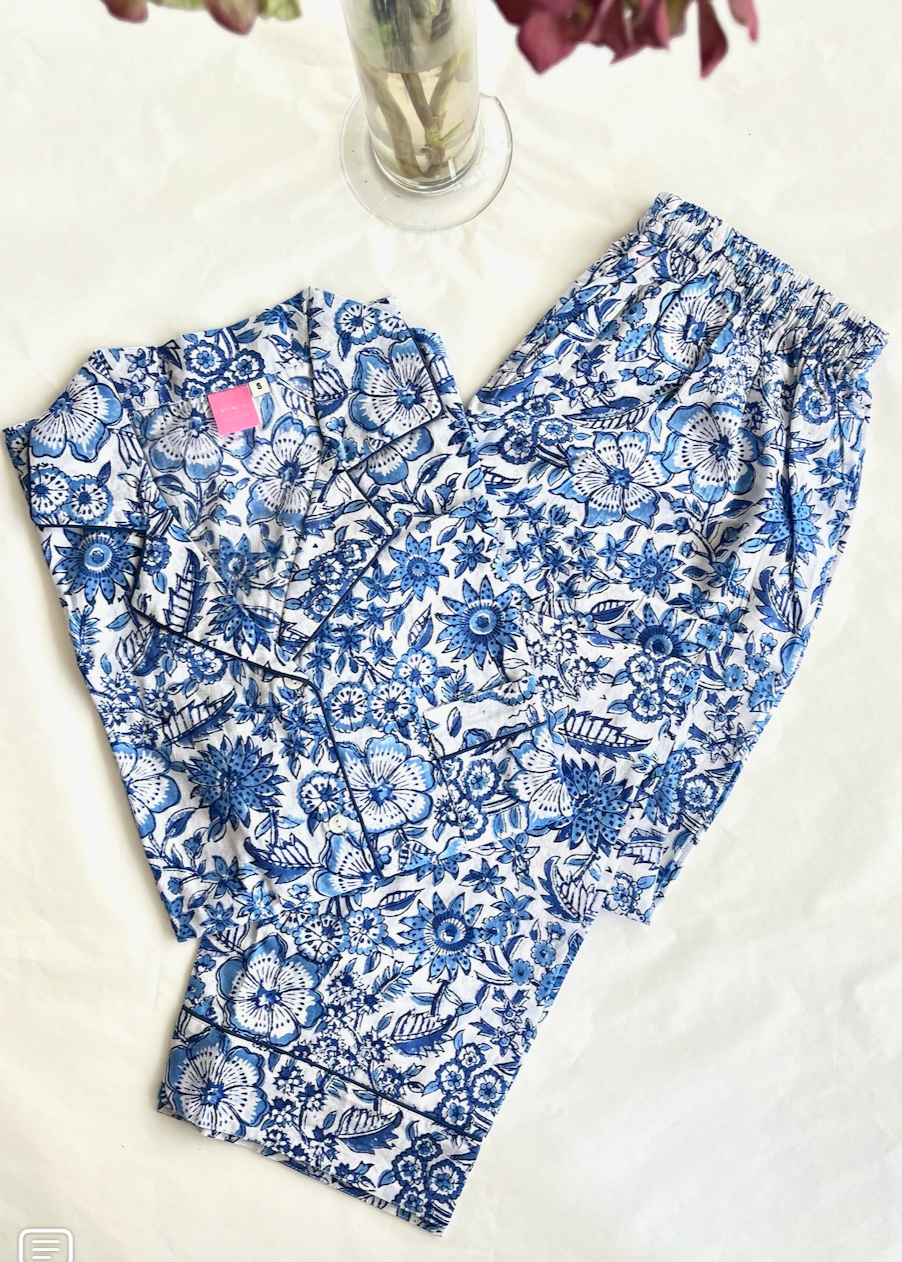 PIJAMA SUI 2025 / BLANCO AZULINO