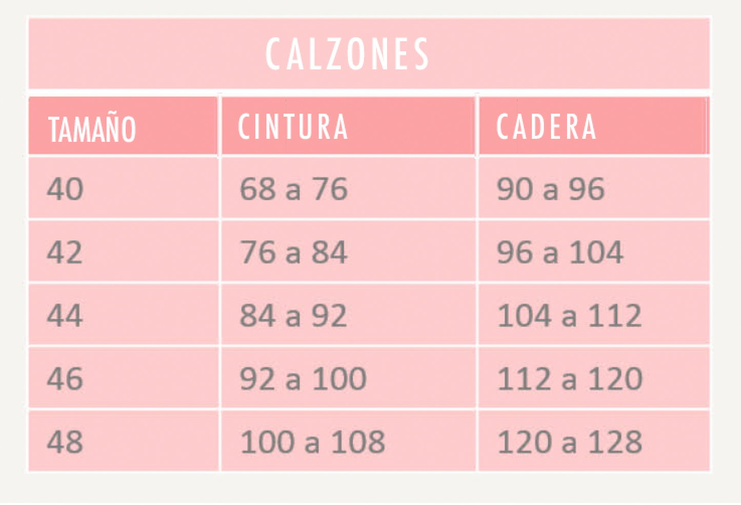 CALZON CREMA BICOLOR