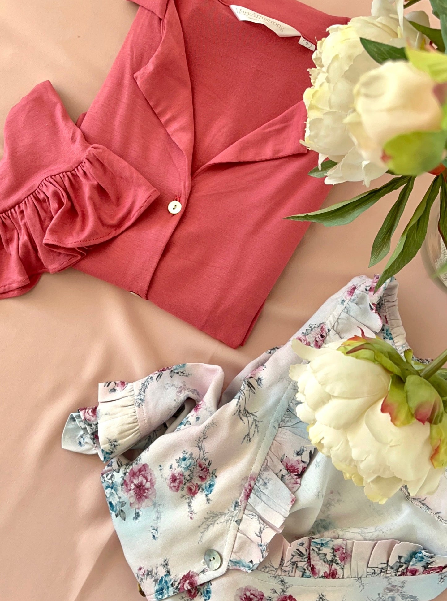 CAMISOLA VUELOS FRUTILLA