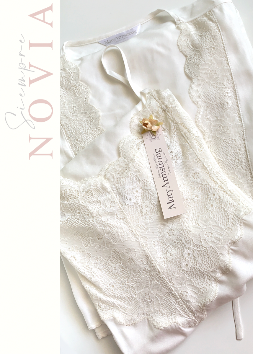 CAMISA AMELIE CRUDO ENCAJE ROSA