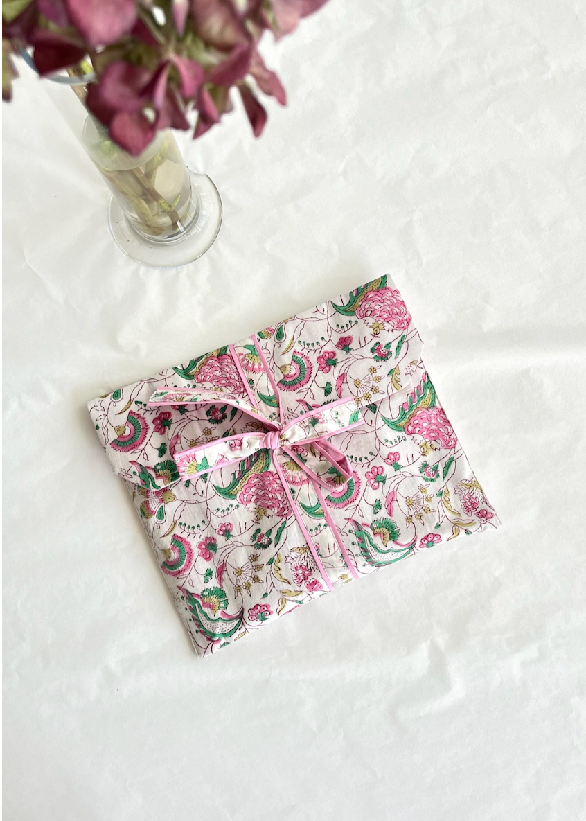 CAMISOLA BLANCA / ROSA