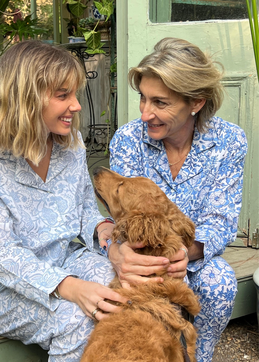 PIJAMA SUI 2025 / BLANCO AZULINO