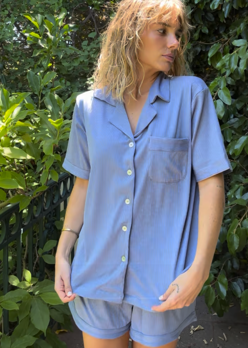 PIJAMA VERANO azulino