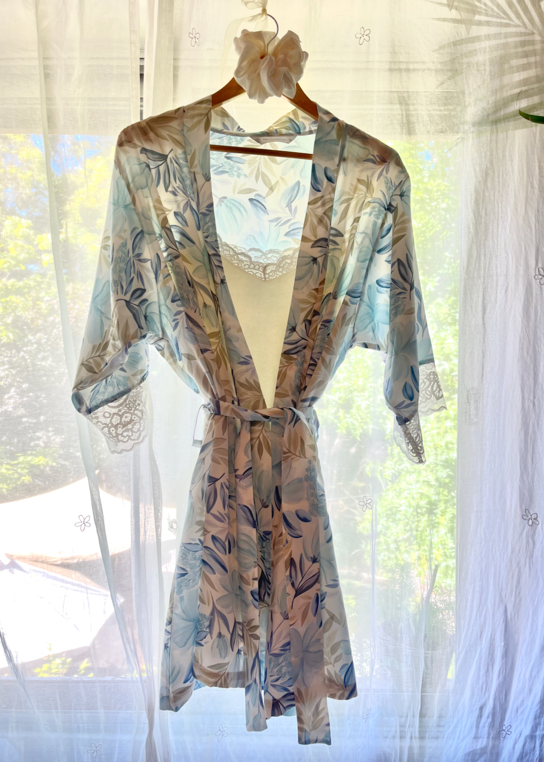 BATA KIMONO ROSADA