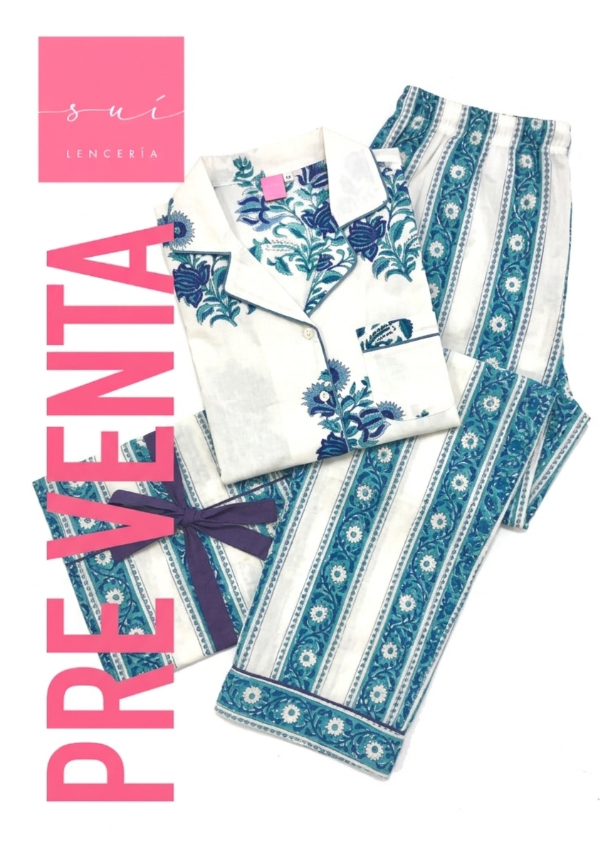 2026 SUI OTOÑO-INVIERNO  BLANCO AZUL RAYAS
