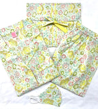 PIJAMA PANTALON LARGO MANGA LARGA VERDES LIMON