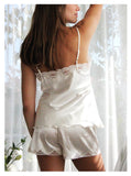 BABY DOLL PITTI MINI SATIN SEDA CRUDO