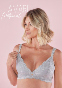 BRALETTE MATERNAL GRIS PERLA