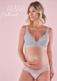 BRALETTE MATERNAL GRIS PERLA