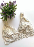 BRALETTE MATERNAL CREMA BICOLOR