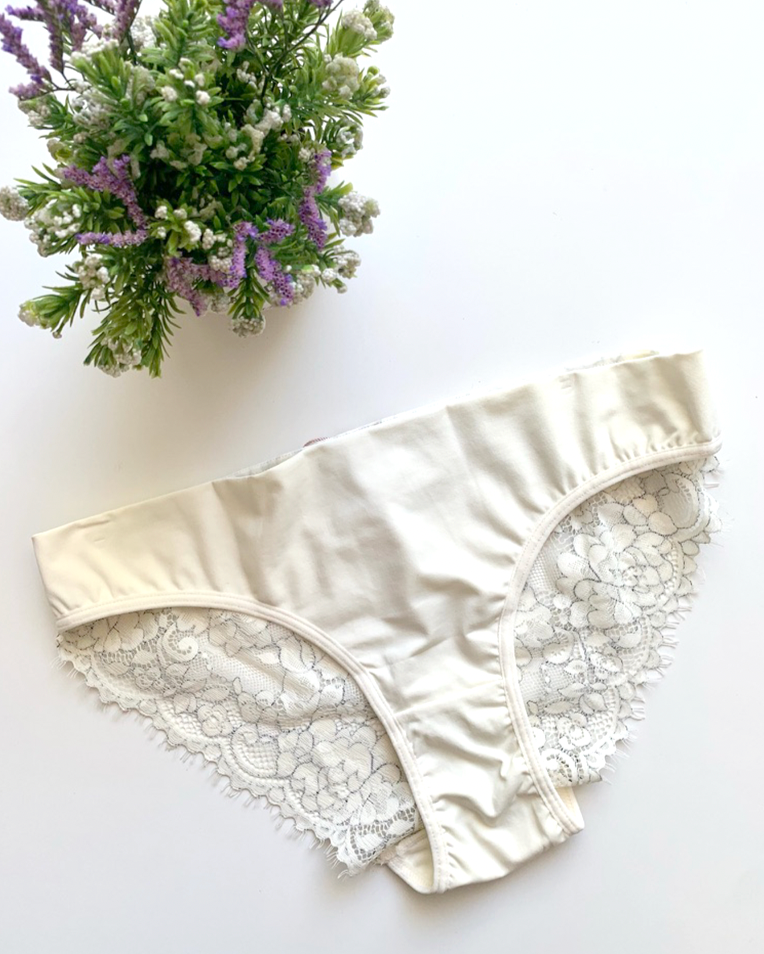 BRALETTE CREMA BICOLOR