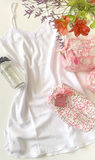 CAMISA PITTI MINI VISCOSA BLANCA