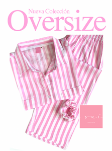 PIJAMA OVERSIZE MANGA LARGA