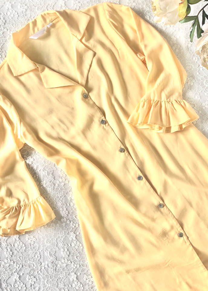 CAMISOLA VUELOS AMARILLA