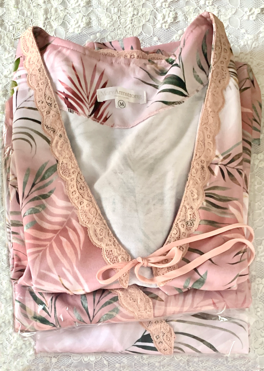 MAÑANITA PALO DE ROSA ESTAMPADO