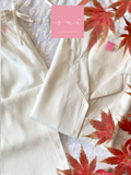 PIJAMA BLANCO VISCOSA PALMERAS