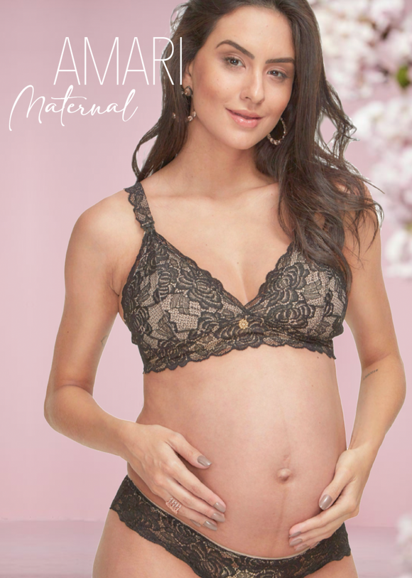 BRALETTE MATERNAL NEGRO