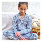 PIJAMA NIÑITAS 100% ALGODÓN DE PUNTO MINI ANIMAL PRINT